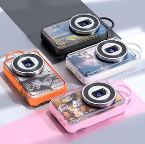 Mini <span class=keywords><strong>caméra</strong></span> numérique OEM pour étudiants et enfants, <span class=keywords><strong>caméra</strong></span> selfie pour la photographie, instantanée 1080P 32G, appareils photo instantanés - Product Image 4