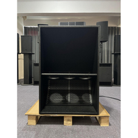 Usine 1500W F121 son audio professionnel 21 pouces unité de haut-parleur système de réseau de lignes 21 ''caisson de basses en néodyme pour concerts en plein air