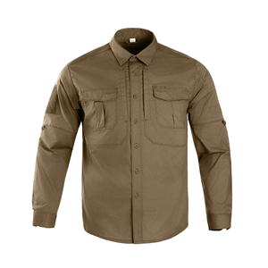 <span class=keywords><strong>Camicia</strong></span> Casual Traspirante da Uomo con Maniche Arrotolabili per Pesca, Caccia ed Escursionismo - Product Image 2
