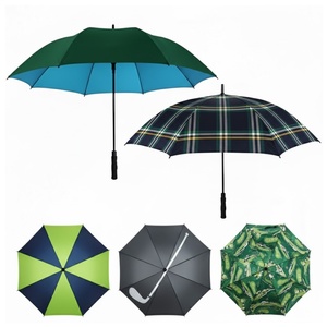 Executive Style Premium Golf <b>Umbrella</b> for Business Promotions Fully Waterproof with UV Sun Protection Ideal - Product Image 1