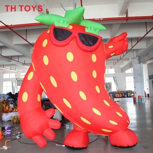 Envío Aéreo Rápido a Domicilio, Fruta Inflable Gigante para Publicidad, Cereza/Fresa/Banana/<span class=keywords><strong>Kiwi</strong></span> Inflables - Product Image 2