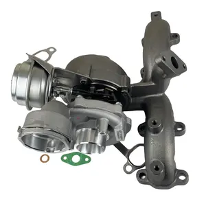 아우디 A3 시트 용 GT1749V 724930 터보 차저 터보 터빈 Skoda VW 2.0 TDI 103Kw 140HP BKD AZV 2003 2008 엔진 터보 카트리지