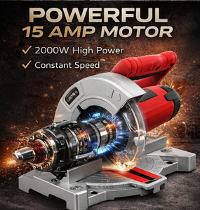 Sierra <span class=keywords><strong>ingletadora</strong></span> deslizante de aluminio de 305 mm para corte - Product Image 5