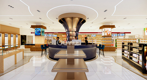 Estante de exhibición minorista Estantes de cosméticos Tienda de perfumes de moda Proveedores de decoración Soporte de exhibición de perfumes Gabinete de almacenamiento de perfumes - Product Image 5