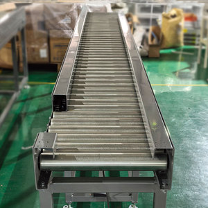 Özel Çift Dişli Makaralı Konveyör Süper Sessiz Düzgün Çalışan Sapmasız Üretim Hattı Konveyörü - Product Image 2