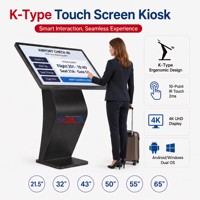 Kiosque interactif Android Keinone pour services gouvernementaux, borne numérique interactive sur pied pour services publics et affichage des services aux citoyens