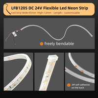 Bande lumineuse LED flexible ultra-mince en PVC IP66 étanche, lumière néon pour décoration de balustrade extérieure, arbre, jardin, parc