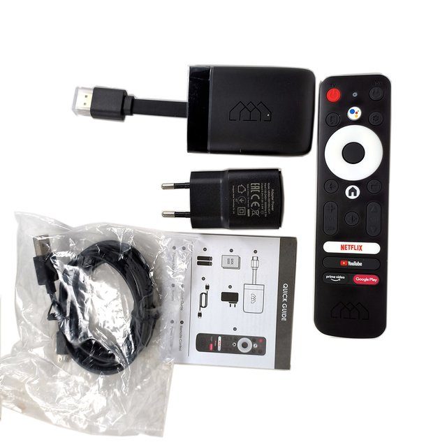 SYTA New Android Tv Stick Dongle Q 2+8GB Android Dongle Box With Google Certificate BT 4K Android TV Box