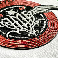 Impression 3D personnalisée TPU Logo en relief par transfert de chaleur Patch pour vêtements, sacs et accessoires de chaussures Étiquettes thermocollantes à haute fréquence lavables