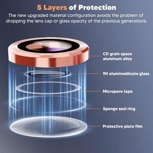 Liangying a prueba de golpes Anti amarillamiento protección magnética Cámara teléfono caso para <span class=keywords><strong>Iphone</strong></span> 7 8 Xs Xr 11 12 13 15 16 Plus Promax - Product Image 6