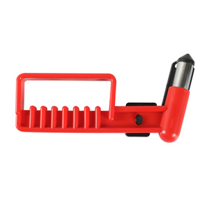 Martillo de Emergencia de 180 mm x 98 mm x 58 mm, Rojo, de Plástico, Herramienta de Seguridad para Automóviles, Autobuses y Trenes, Dispositivo para Romper Vidrios y Escapar - Product Image 4