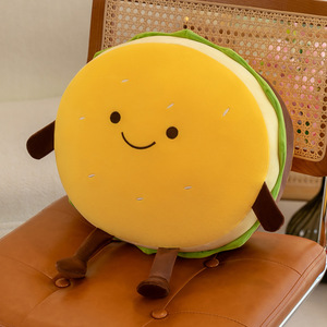 Oreiller Hamburg, même type d'oreiller tendance sur internet, frites, hamburger, peluche, oreiller alimentaire, cadeaux d'anniversaire pour hommes et femmes - Product Image 5