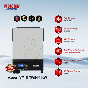 <span class=keywords><strong>Inversor</strong></span> Híbrido Solar de 4KW 24V con 2 Años de Garantía, Convertidor de Corriente CC a CA 220V 230V 240V para Uso Fuera de la Red en el Hogar - Product Image 2