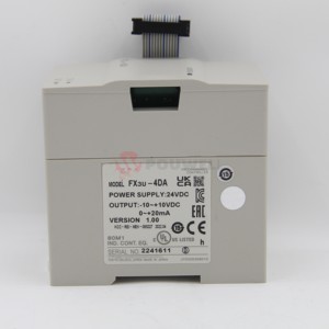 Module de sortie analogique à 4 canaux de la série FX3U, original, neuf, FX3U-4DA pour PLC, en stock, livraison rapide - Product Image 2