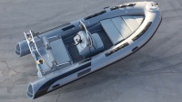 Bateau pneumatique semi-rigide de luxe CE 480, coque rigide en fibre de verre, coque en V profond, Orca Hypalon PVC, à vendre