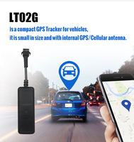 Traceur GPS pour véhicule LT02G 4 fils - Modèle Asie, petite taille, installation facile, prend en charge les statistiques de kilométrage et la géo-clôture