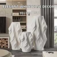 Pot de fleurs en céramique marbrée de haute qualité, durable, grand format, émaillé, pour intérieur et extérieur, design mignon, pour la maison, la pépinière, l'hôtel, le commerce