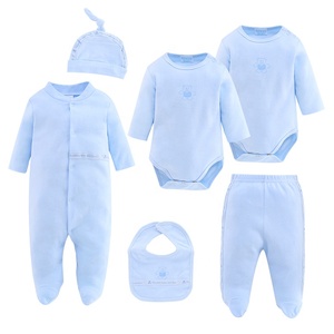 Conjunto de Regalo de Ropa para Recién Nacido, 6 Piezas, Conjunto de Mamelucos para Bebé Recién Nacido - Product Image 2