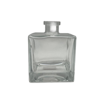 Diffuseur de parfum d'ambiance moderne pour la maison, grand format 500 ml, bouteille en verre carrée pour huiles essentielles
