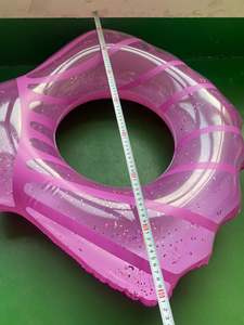 ห่วงยางว่ายน้ำแบบใหม่ ดีไซน์เปลือกหอยวิบวับ - สไตล์ INS ห่วงยางพองลมสำหรับเด็ก - Product Image 4