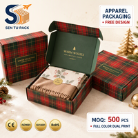 Boîte d'expédition personnalisée en carton ondulé, boîte cadeau couleur avec logo, vente en gros directe d'usine
