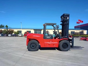 מלגזה דיזל חזקה 10 טון, הנעה הידראולית 4X4, ישירות מהמפעל בסין. שימוש פנימי/חיצוני. מחיר. - Product Image 2