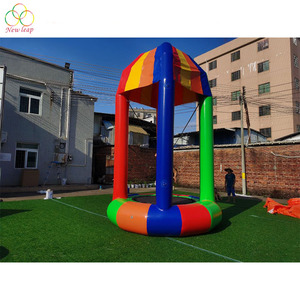 <span class=keywords><strong>Trampoline</strong></span> de saut à l'élastique gonflable élevé bâche en PVC unisexe jeu de Sport <span class=keywords><strong>accessoires</strong></span> de terrain de jeu scellés à l'air - Product Image 3