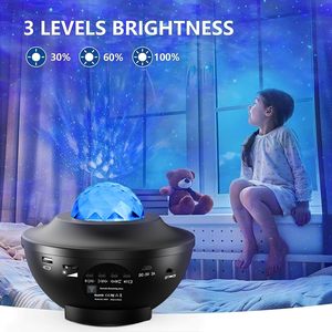MYT for <b>Star</b> Projector LED Night <b>Light</b> Blue Speaker Smart Home Modern Black ABS Room Decor Bedroom Home Kids Body Material - Product Image 4