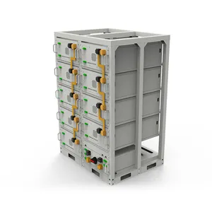 Système de stockage d'énergie par batterie haute tension monté en rack Batteries solaires PV et batteries de stockage