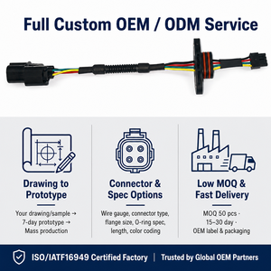 Dây cáp đa chấu chống nhiễu cho cảm biến xe đạp điện, đạt chứng nhận IATF16949 - Product Image 6
