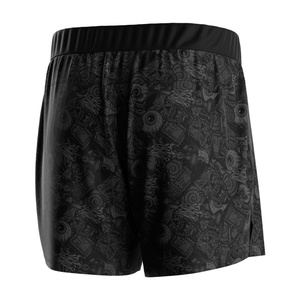 Shorts de sport pour hommes en coton, séchage rapide, pour la musculation, coupe ajustée, vente chaude - Product Image 4