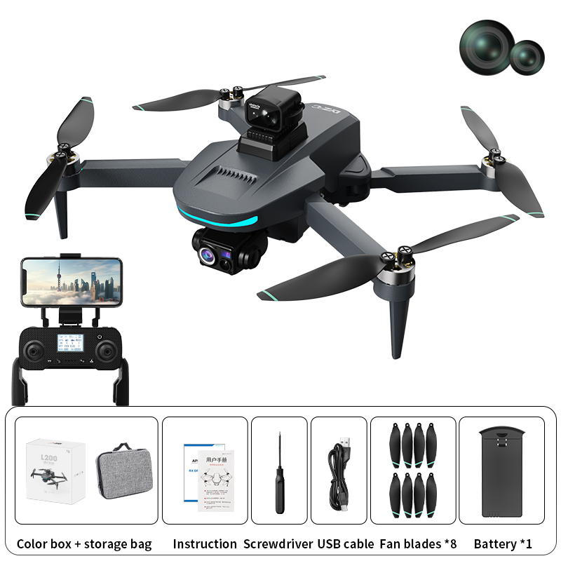 Detector de obstáculos láser L200 PLUS MAX - un solo haz