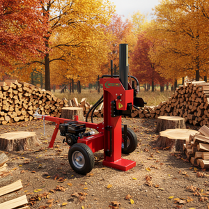 Fendeuse de <span class=keywords><strong>bois</strong></span> électrique hydraulique 15-30T entièrement automatique de type vérin, machine à fendre le <span class=keywords><strong>bois</strong></span> haute puissance pour usage domestique, agricole et rural, certifiée CE - Product Image 4