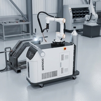 Équipement de soudage robotisé collaboratif MIG 500A, robot de soudage sans programmation