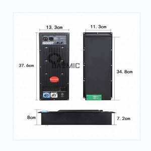 เพาเวอร์แอมป์โลหะรุ่นใหม่ 2500 วัตต์ แท้จริง 1500 วัตต์ 8 โอห์ม โมดูลลำโพงแอคทีฟ คลาส D ซับวูฟเฟอร์ - Product Image 3