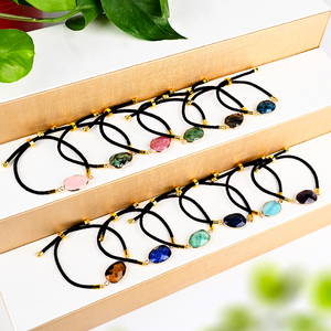 CHUSE Nouveau Produit Bracelet en Cristal d'Améthyste Poli Fait Main DIY Feng Shui - Product Image 1