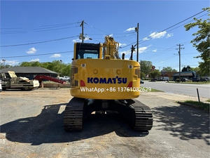 Excavadoras Komatsu de segunda mano PC138US Excavadora hidráulica de orugas con orugas de 14,8 toneladas - Product Image 3