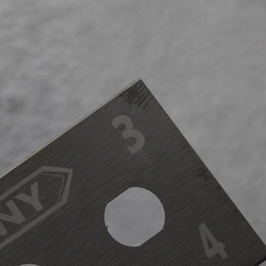 Kendy OEM ODM lame de tungstène trois trous double bord 3 trous lames de couteau - Product Image 5