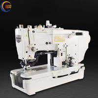 Machine à coudre automatique à grande vitesse pour boutonnières informatisée