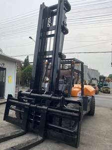 รถยกดีเซลมือสอง TCM FD100 10ตันของแท้จากญี่ปุ่นใช้เวลาทำงานต่ำเซี่ยงไฮ้ - Product Image 6