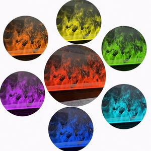 <span class=keywords><strong>Chimenea</strong></span> Eléctrica Manual Integrada de Metal Moderna para Interiores con Vapor de Agua de Atomización 3D - Product Image 5