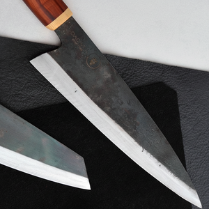 Cuchillo de cocina de acero al carbono de alta calidad, cuchillo japonés de mano forjado, cuchillo KIRISUKE - Product Image 1