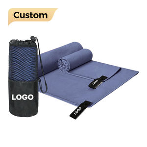 Toallas Deportivas <span class=keywords><strong>de</strong></span> Microfibra <span class=keywords><strong>de</strong></span> Secado Rápido con Logotipo Personalizado al por Mayor, Toallas Suaves para Gimnasio y Uso en Exteriores con Diseño Cuadrado y Técnica <span class=keywords><strong>de</strong></span> Tejido - Product Image 1