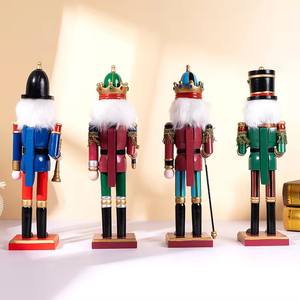 <span class=keywords><strong>Casse</strong></span>-<span class=keywords><strong>Noisette</strong></span> de Noël Antique 30cm 12 ''<span class=keywords><strong>Soldat</strong></span> Vente en gros de haute qualité Décoration de Noël classique Figurine et jouet en bois bon marché à vendre - Product Image 3