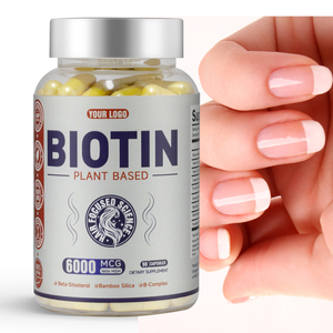 Cápsulas de Biotina de Alta Qualidade com MSM para Vitalidade Natural e Bem-Estar Diário Equilibrado 90 Contagens - Product Image 1