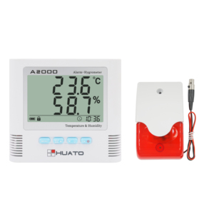 Bequeme Benutzeroberfläche mit Alarmthermometer Hygrometer - Product Image 1