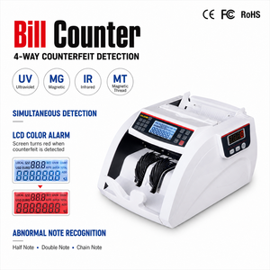 Contador de Billetes LCD 3815 Ultra Silencioso (Menos de 60dB) para Uso en Cajeros Automáticos, con Detección UV, <span class=keywords><strong>MG</strong></span>, IR y MT, 1000 Billetes/min, Máquina Profesional para Contar Dinero - Product Image 5
