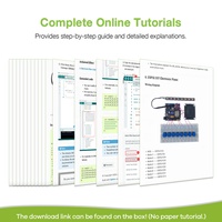 Kit de piano électronique DIY LAFVIN ESP32, kit d'apprentissage musical programmable avec lumières RGB, télécommande web, compatible avec Arduino