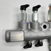 Rail de carburant haute pression 095440-0372 RE520929 pour moteur John Deere 4045H 6068H, pièces de bulldozer 450J 550J 650J