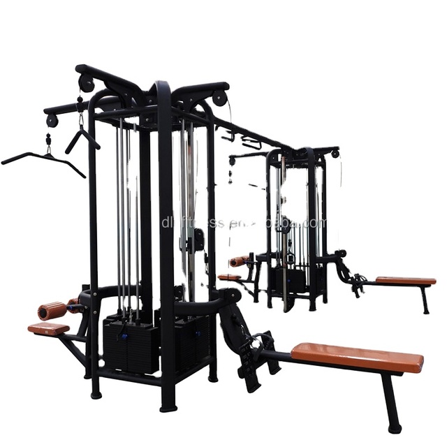 Commercial Gym Products Fitness Equipment Multi Functional Trainer 8 Station